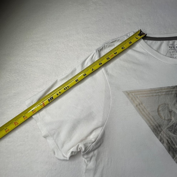 Guess Mens Rare Graphic XL Tee Shirt Sexy Woman White - Picture 8 of 12